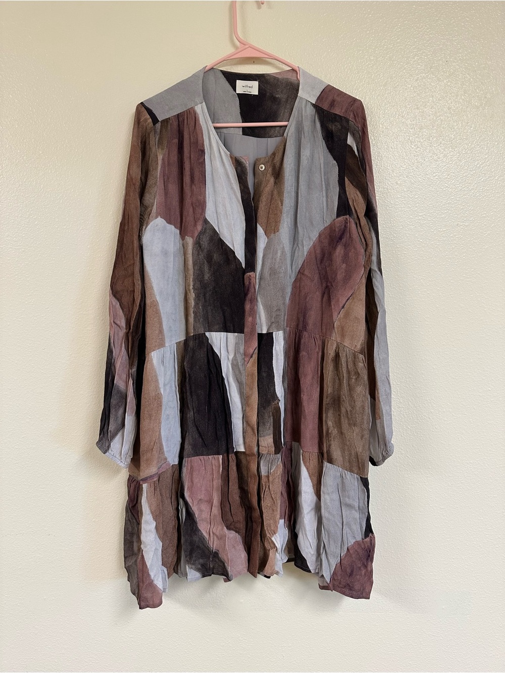 Aritzia Wilfred Barosa Tiered Mini Dress